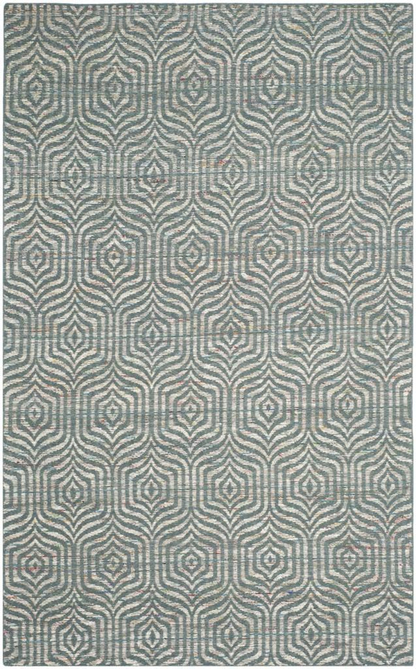 Safavieh Clearance Straw Patch STP212A Blue Rug