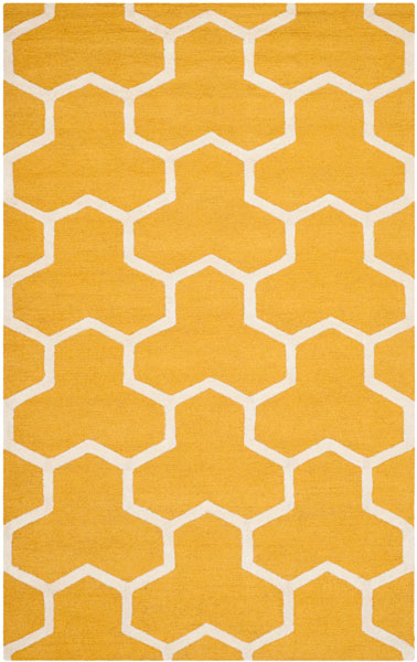 Safavieh Clearance Cambridge CAM146Q Gold Rug
