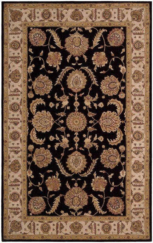 Nourison Clearance Heritage Hall HE19 Black Rug