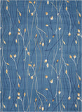 Nourison Clearance Grafix GRF15 Light Blue Rug