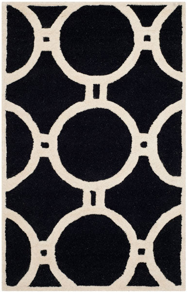 Safavieh Clearance Cambridge CAM145E Black Rug