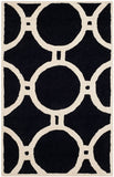 Safavieh Clearance Cambridge CAM145E Black Rug