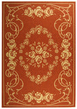 Safavieh Clearance Courtyard CY1893-3202 Terra Cotta Rug