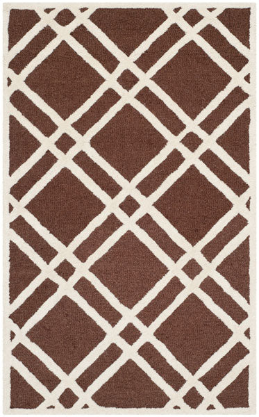 Safavieh Clearance Cambridge CAM142H Dark Brown Rug