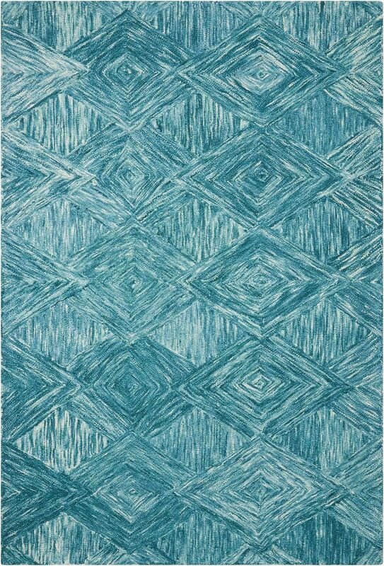 Nourison Sale Interlock ITL01 Marine Rug
