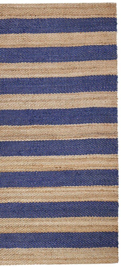 Anji Mountain Bamboo Rug, Co. Jute AMB0365 Navy Rug