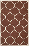 Safavieh Clearance Cambridge CAM144H Dark Brown Rug