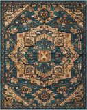 Nourison Clearance 2020 NR206 Teal Rug