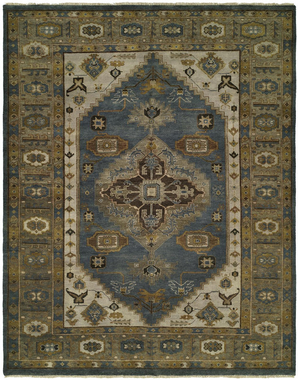 Rugs Done Right Acton AT49 Slate Blue Rug