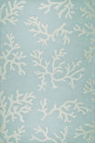 Delos, Inc. Coastal 71318 Aqua Rug