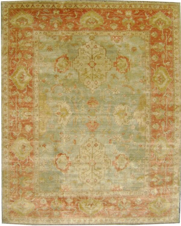 Shalom Brothers Ottoman OT-63 Aqua Rug