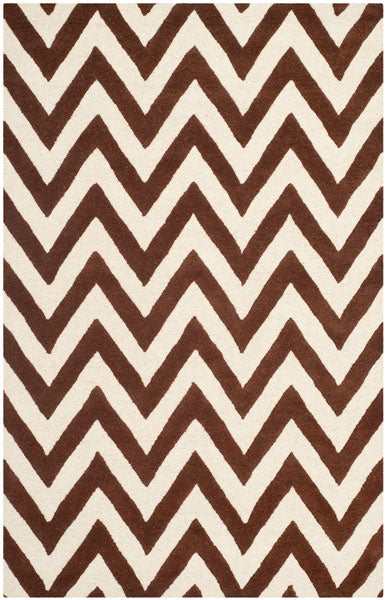 Safavieh Clearance Cambridge CAM139H Dark Brown Rug