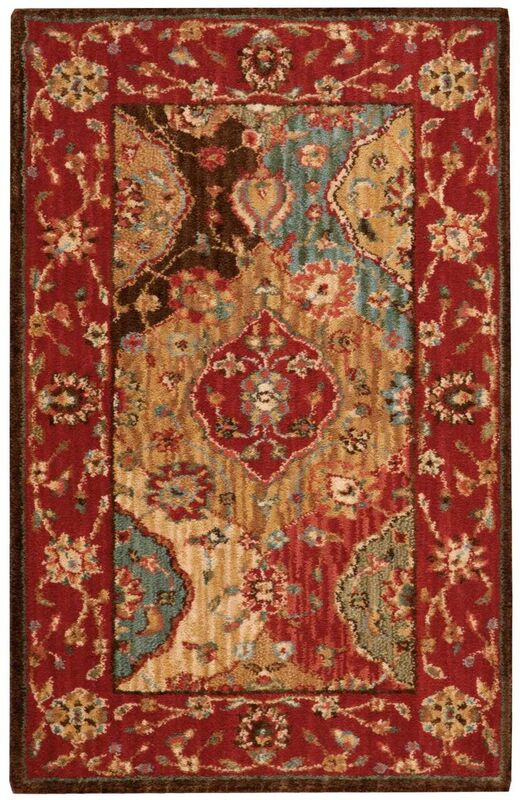 Nourison Clearance Living Treasures LI03 Multi Rug