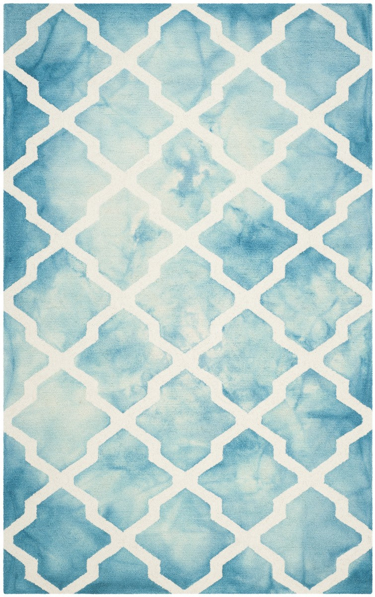 Safavieh Clearance Dip Dye DDY540D Turquoise Rug