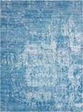 Nourison Clearance Silken Shadow SHA10 Ocean Rug