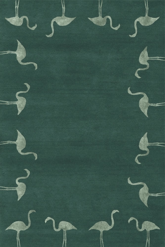 Delos, Inc. Coastal 1314 Dark Teal Rug