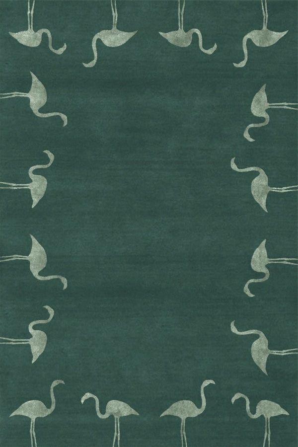 Delos, Inc. Coastal 1314 Dark Teal Rug