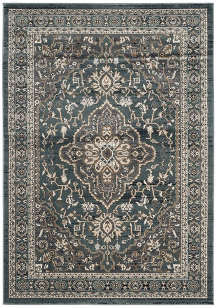 Safavieh Clearance Lyndhurst LNH338A Teal Grey Rug