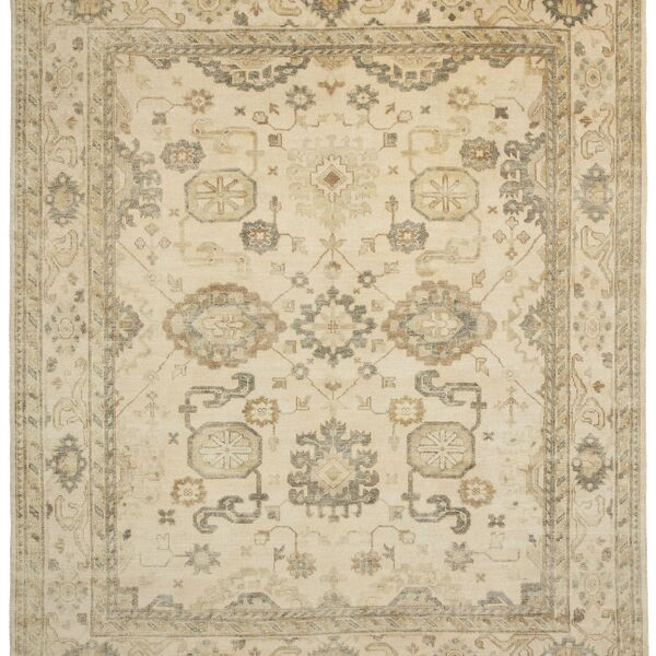 Shalom Brothers Oushak OU41 Ivory Rug
