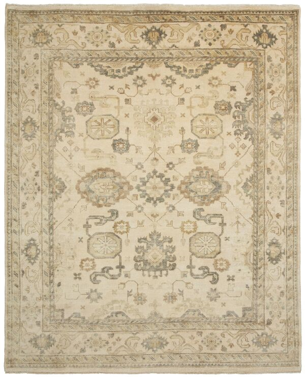 Shalom Brothers Oushak OU41 Ivory Rug