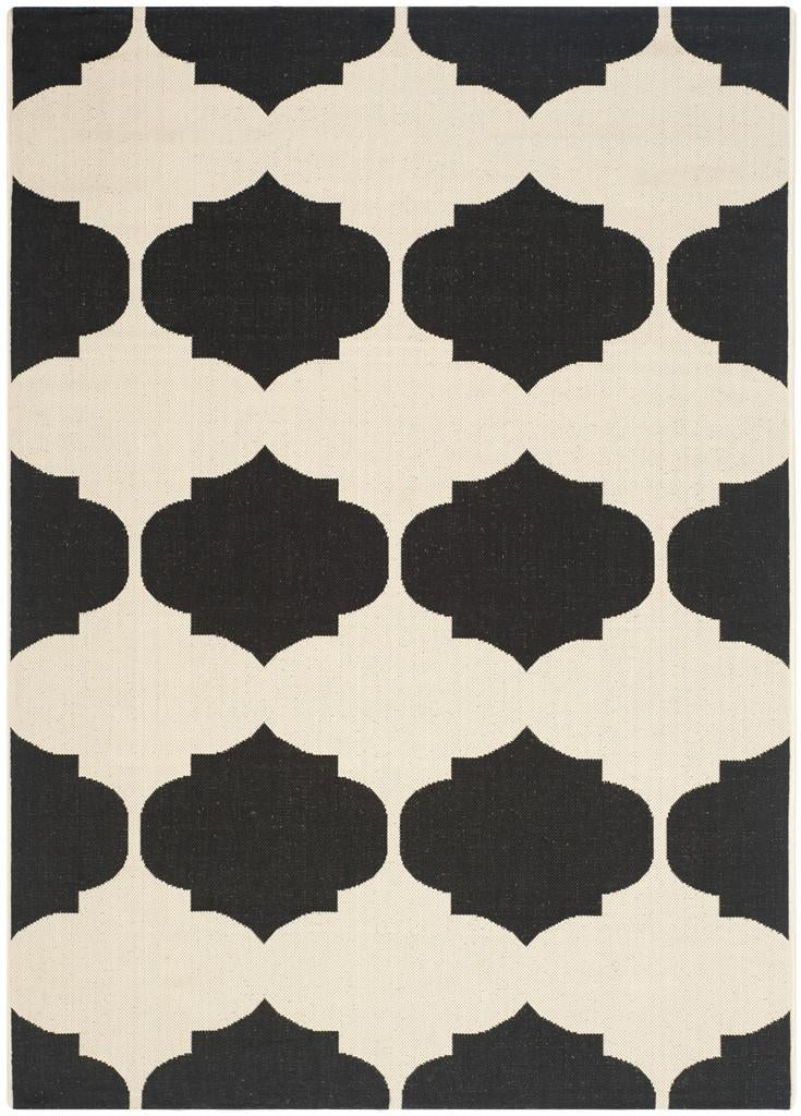 Safavieh Clearance Courtyard CY6162-256 Black Rug