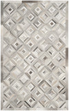 Safavieh Clearance Studio Leather STL216A Grey Rug