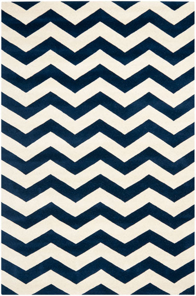 Safavieh Clearance Chatham CHT715C Navy Blue Rug
