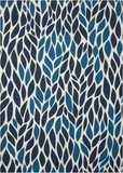 Nourison Clearance & Garden RS094 Blue Rug