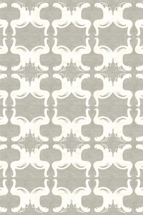 Delos, Inc. Pretty As A Peacock 82101 Grey Rug