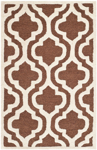 Safavieh Clearance Cambridge CAM132H Dark Brown Rug