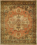 Shalom Brothers Jules Serapi JS654 Burnt Orange Rug