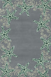 Delos, Inc. Coastal 1602 Smoke Rug