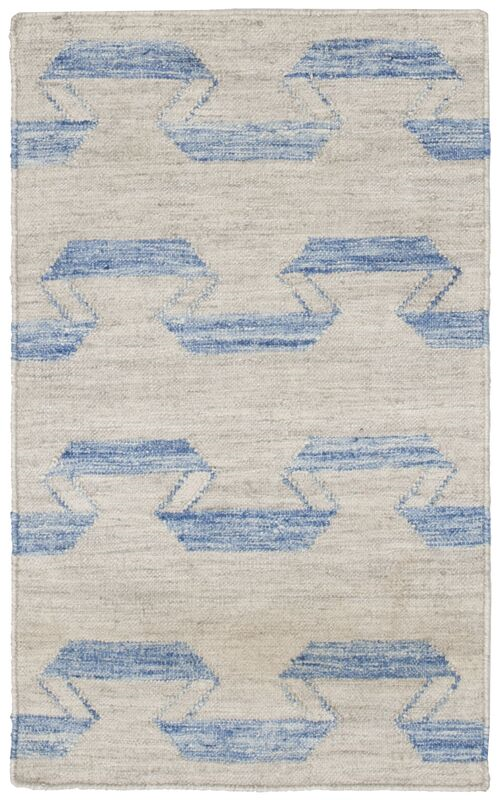 Shalom Brothers Durham Kilim DK-4 Blue Rug
