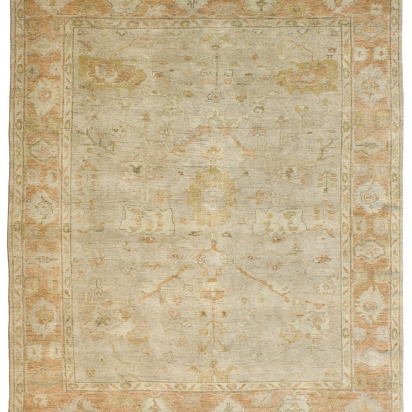 Rugs Done Right Kittering KG27 Slate / Salmon Rug