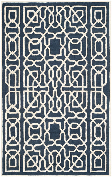 Safavieh Clearance Cambridge CAM570M Navy Rug