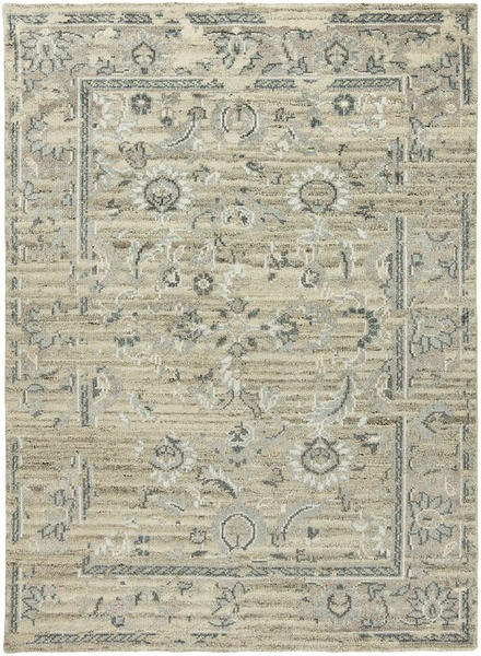 HRI Antique Natural AN321 Natural Rug