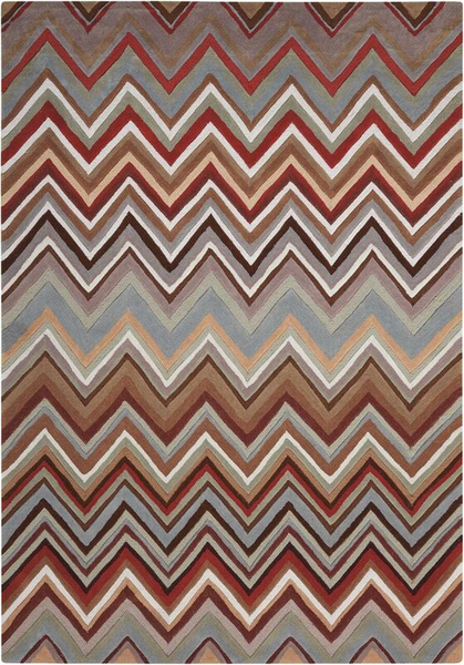 Nourison Sale Contour CON23 Multi Rug