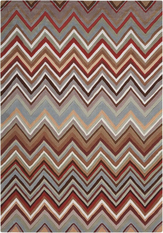 Nourison Sale Contour CON23 Multi Rug