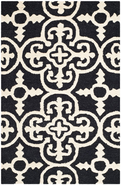 Safavieh Clearance Cambridge CAM133E Black Rug