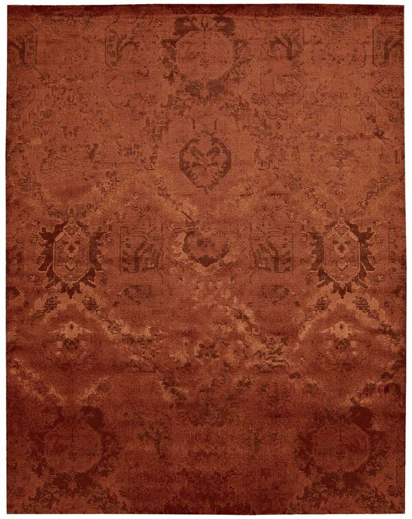 Nourison Clearance Nightfall NGT01 Flame Rug