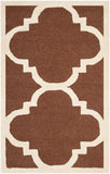 Safavieh Clearance Cambridge CAM140H Dark Brown Rug
