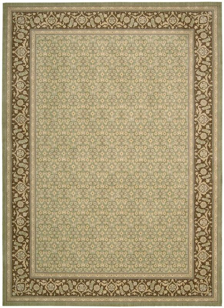 Nourison Clearance Persian Empire PE26 Green Rug