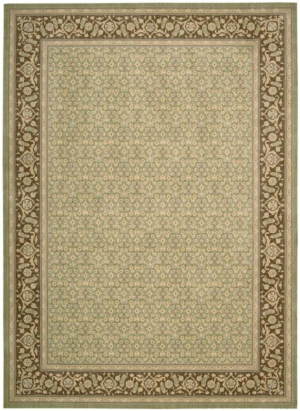 Nourison Clearance Persian Empire PE26 Green Rug
