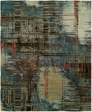 Rugs Done Right Dudley YY05 Abstract Plaid Rug