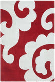 Safavieh Clearance Modern Art MDA633A Red Rug