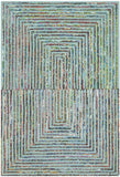 Safavieh Clearance Nantucket NAN603A Teal Multi Rug
