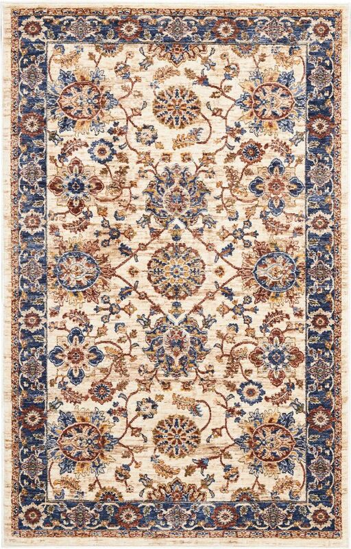 Nourison Clearance Lagos LAG04 Cream Rug