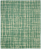 Nourison Clearance Tahoe Modern MTA03 Turquoise Rug