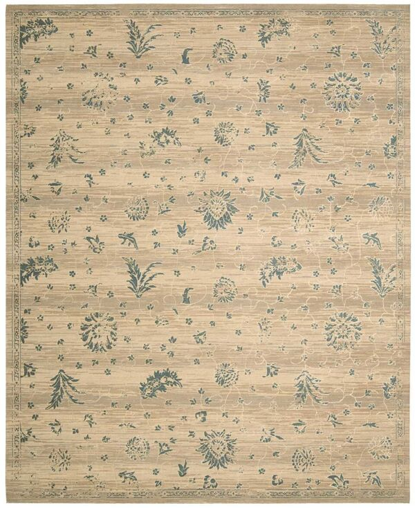 Nourison Clearance Silk Elements SKE28 Beige Rug