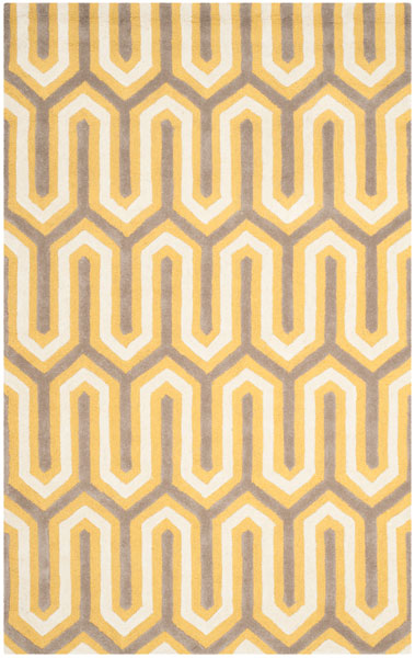 Safavieh Clearance Cambridge CAM351Q Gold Rug